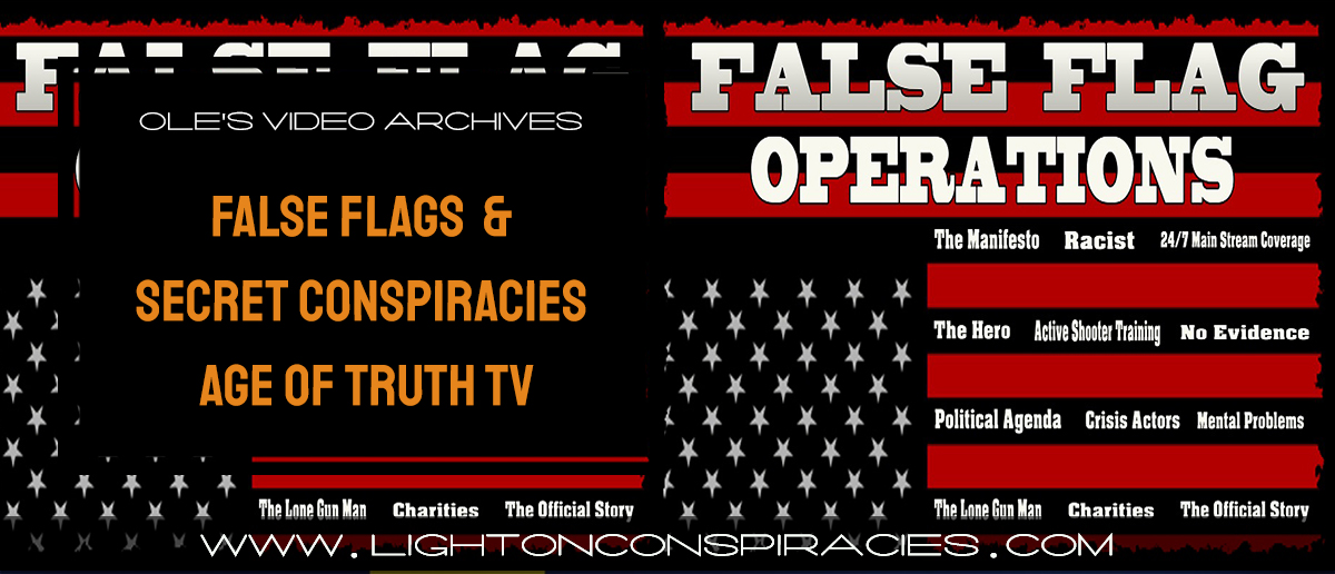false flags and conspiracies